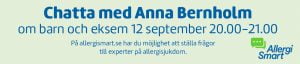 Chatta med Anna Bernholm 12 september