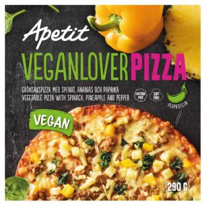 Pizzaförpackning Fazer Veganlover